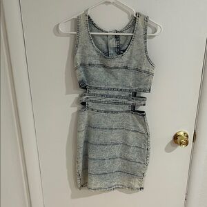 Denim Sleeveless Dress